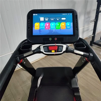 Pantalla LCD de cinta de correr para gimnasio con aplicación