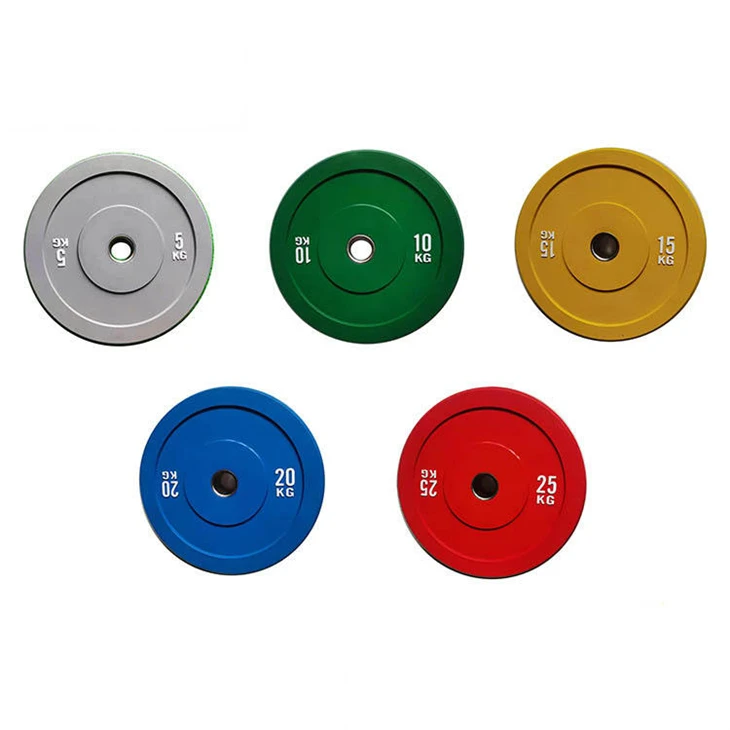 All-rubberized Barbell Plates factory