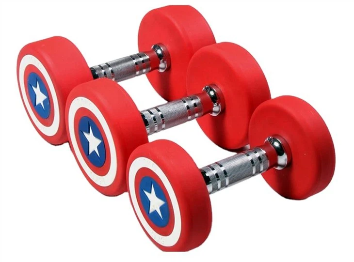 Free-weight commercial dumbbells factory