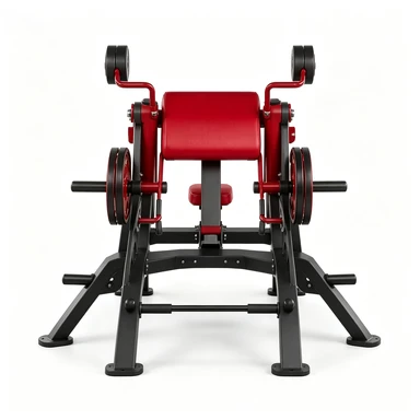Commercial Plate Loaded Biceps Trainer Gym Isolated Arm Curl Strength Equipment For Biceps Brachii high quality